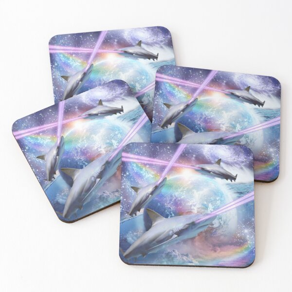 Item preview, Laser Beam Eyes Shark In Space, Galaxy Sharks designed and sold by SkylerJHill.