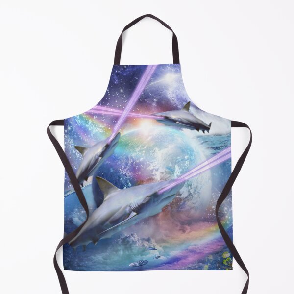 Item preview, Laser Beam Eyes Shark In Space, Galaxy Sharks designed and sold by SkylerJHill.