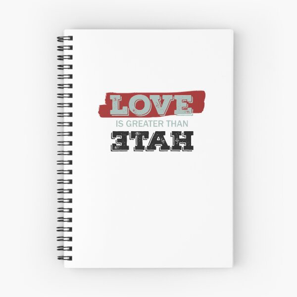 Item preview, love greater than hate _ love hate  designed and sold by Rexoo.