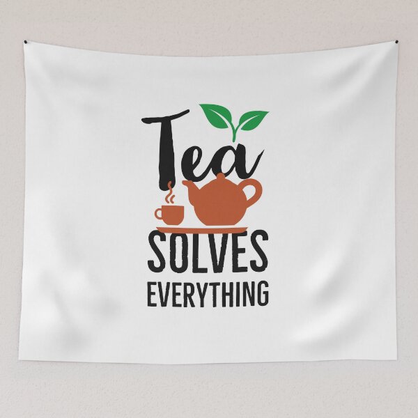 Item preview, Tea solves everything designed and sold by Gingatoo.