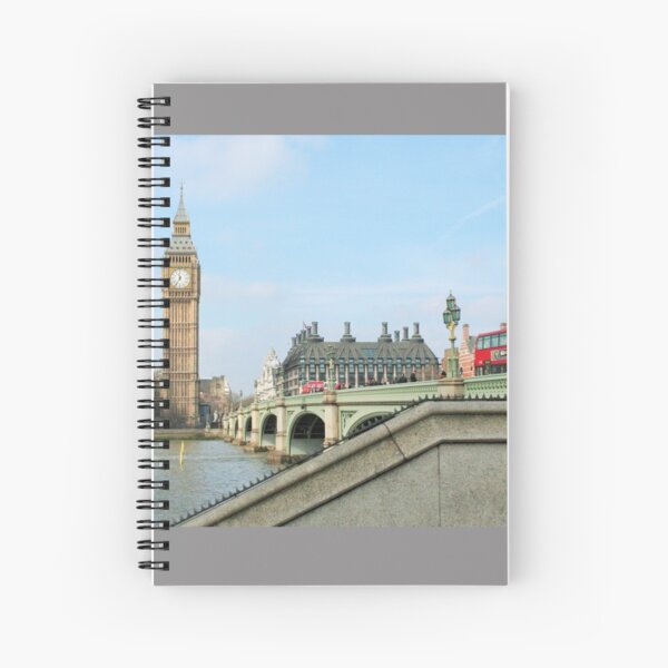 London Postcard Spiral Notebook