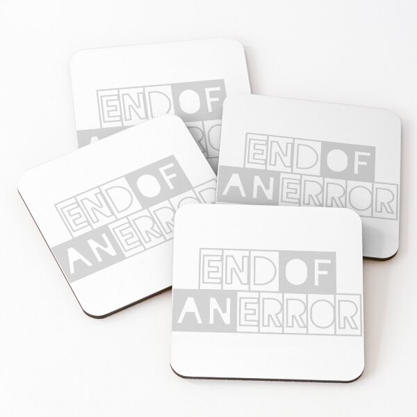 Item preview, End of an Error designed and sold by Jokertags.