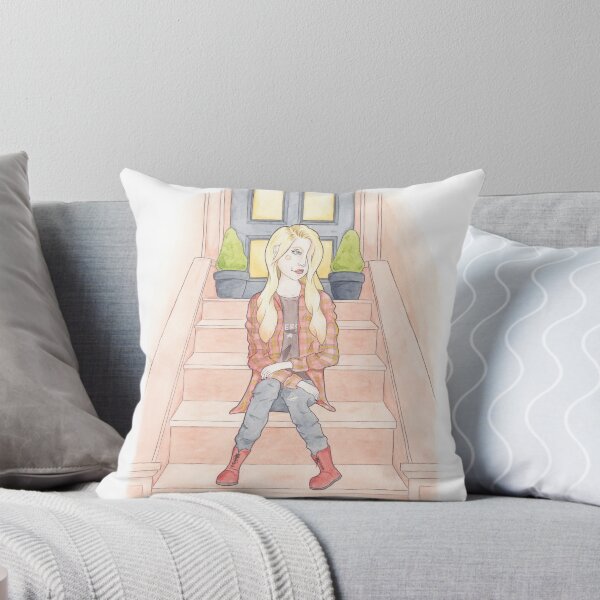Item preview, Sam, a 90s Grunge Music Fan in a Flannel Shirt, Band T-shirt, DM Boots designed and sold by arosecast.