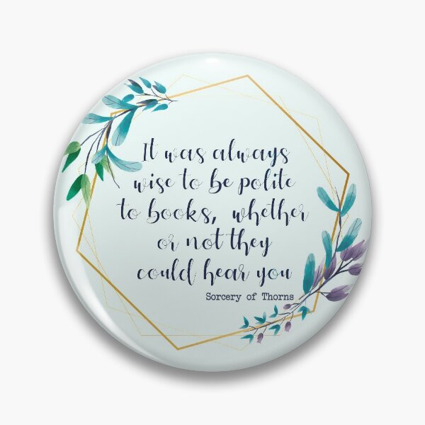 Item preview, Sorcery of Thorns - Polite to Books designed and sold by Kat-Kreations.
