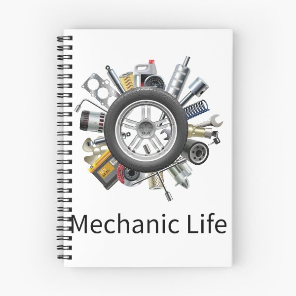 Item preview, mechanic life designed and sold by NiceShirtY.