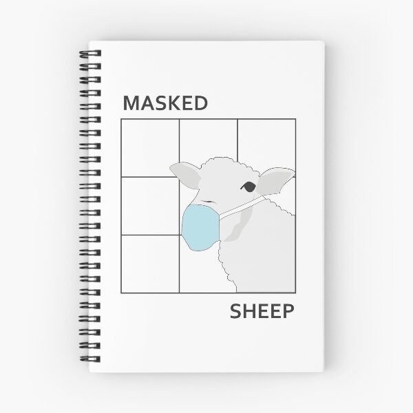Item preview, masked sheep designed and sold by alphatrends.