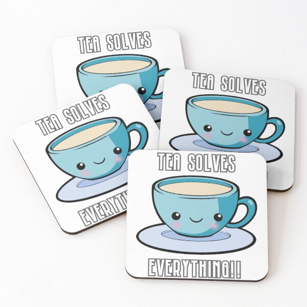 Item preview, Tea Solves Everything !! Funny Quote Magnets designed and sold by CornerStore007.