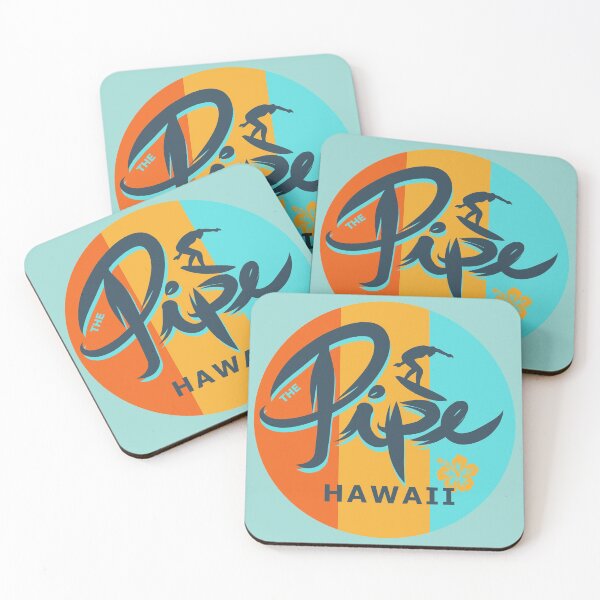 Item preview, The Pipe Surf Break, Hawaii Retro Design designed and sold by Kiwidom.