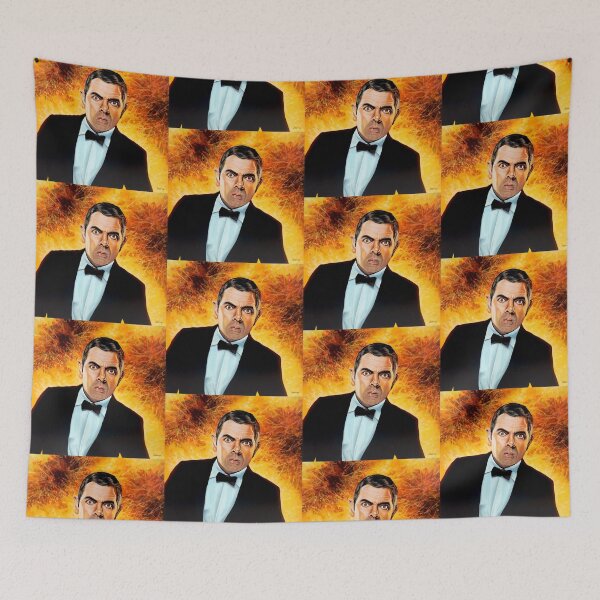 Aperçu de l'œuvre Rowan Atkinson alias Johnny English Painting créée et vendue par PaulMeijering.