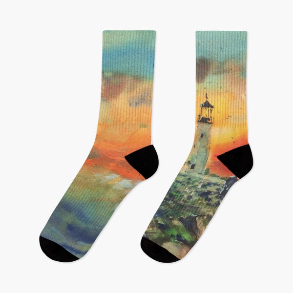Item preview, The Lighthouse - Santa Cruz, United States designed and sold by darrenyeoart.
