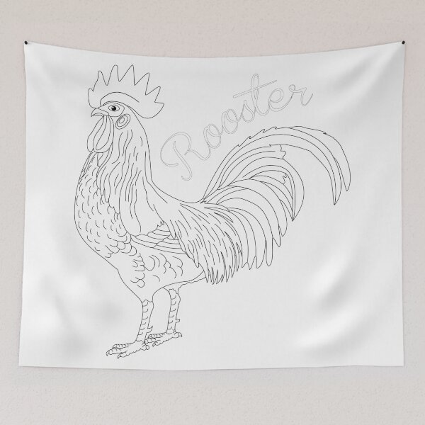 Aperçu de l'œuvre Coq créée et vendue par OrangeEden.