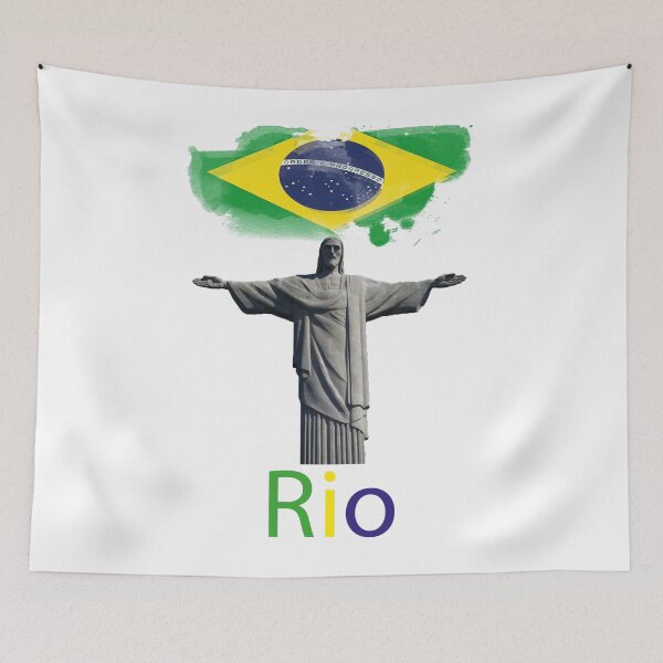 Item preview, Rio - Christ the Redeemer designed and sold by NiceShirtY.
