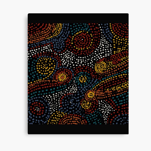 Item preview, Aboriginal Art Australian aboriginal sun designed and sold by RachacelSchimme.