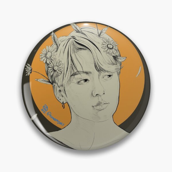 Item preview,  Jeon Jung-kook (Jungkook) BTS portrait designed and sold by FoundMyArt.