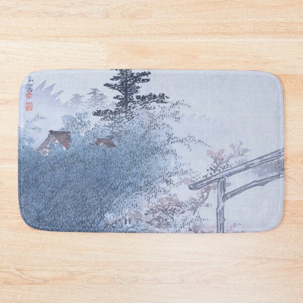 Item preview, Japanese Vintage Illustration roof among trees designed and sold by Rantan1618.