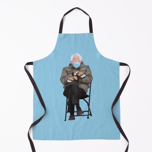 Item preview, Bernie Sanders 2021 Inauguration Mittens Illustration designed and sold by EO Designs.