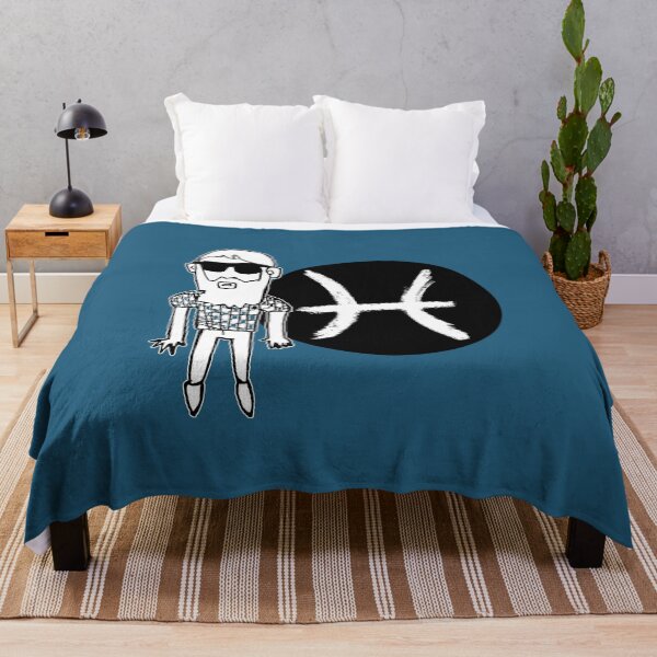 Item preview, Pisces Zodiac Man, Pisces Guy designed and sold by badlydrawnbabe.