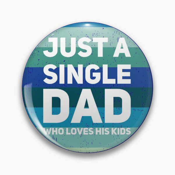 Item preview, Just A Single Dad Retro designed and sold by champagnemoment.