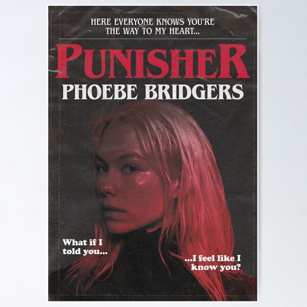Artikel-Vorschau von Punisher von Phoebe Bridgers, aber es ist ein Stephen King-Roman aus den 1980er Jahren, designt und verkauft von kangans.