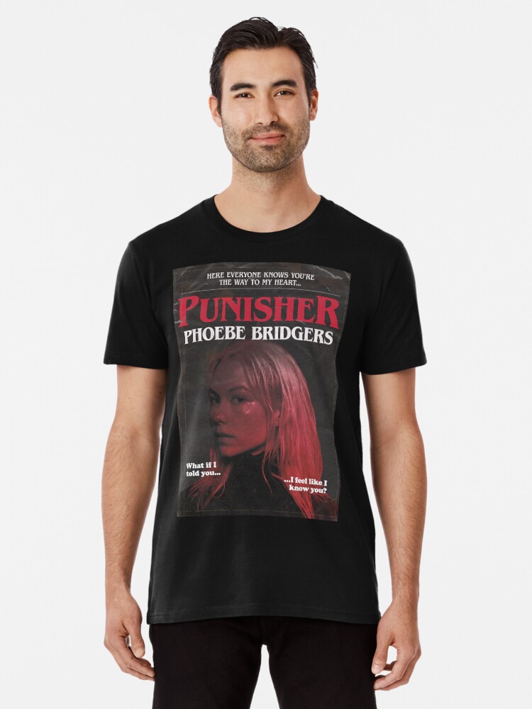 Punisher by Phoebe Bridgers But It's a 1980s Stephen King Novel | Premium  T-Shirt