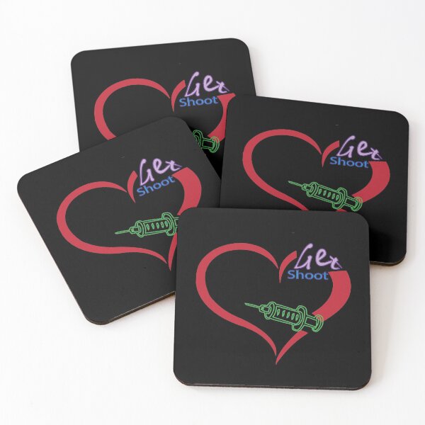 Item preview, Get shoot shot heart vaccine - vaccinated designed and sold by JAZTshirt.