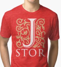JSTOR and Chill Red Tri-blend T-Shirt