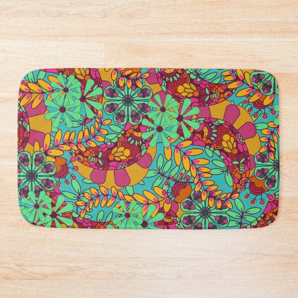 Item preview, Bright fun Bohemian floral design. designed and sold by LaBellCreative.