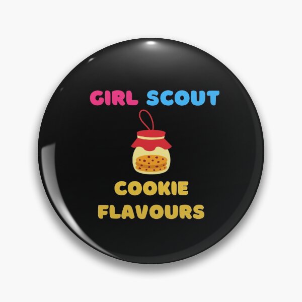 Item preview, girl scout cookie flavors designed and sold by Pea Fitness.