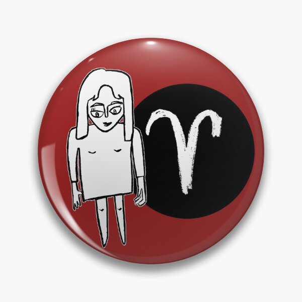 Item preview, Aries Zodiac Woman, Aries Girl designed and sold by badlydrawnbabe.