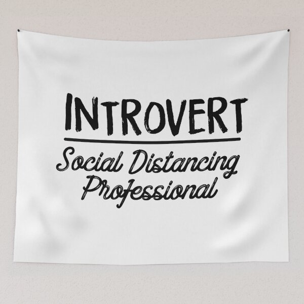 Item preview, Introvert social distancing professional designed and sold by Izod55.