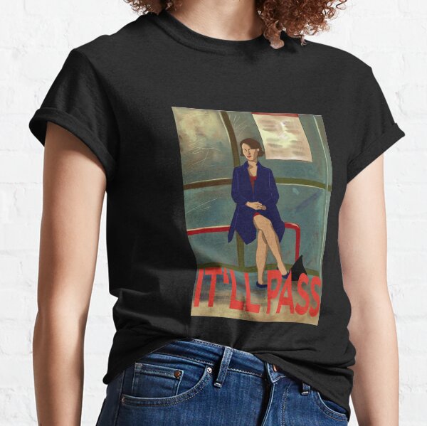 Vista previa del artículo con la obra «Fleabag, pasará», diseñado y vendido por WitchWear.