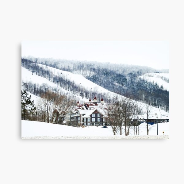 Blue Mountain Ski Resort, Collingwood, Ontario Canvas Print