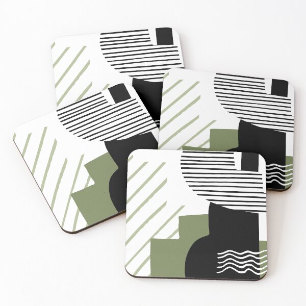 Item preview, ABSTRACT LINES, SET OF LINES, ABSTRACT OF STRAIGHT LINES, WAVES AND CIRCLES designed and sold by angelescar.