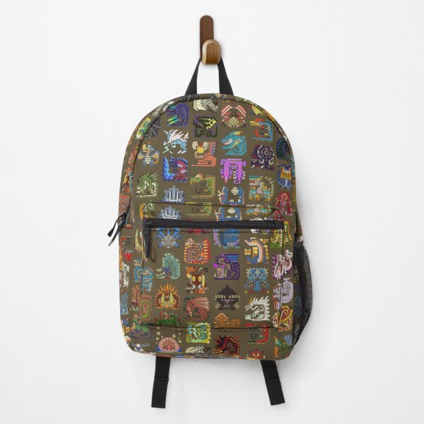 Premium Vector  Pixel art of young boy backpack