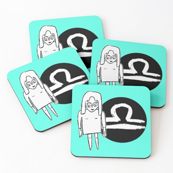 Item preview, Libra Zodiac Woman, Libra Girl designed and sold by badlydrawnbabe.