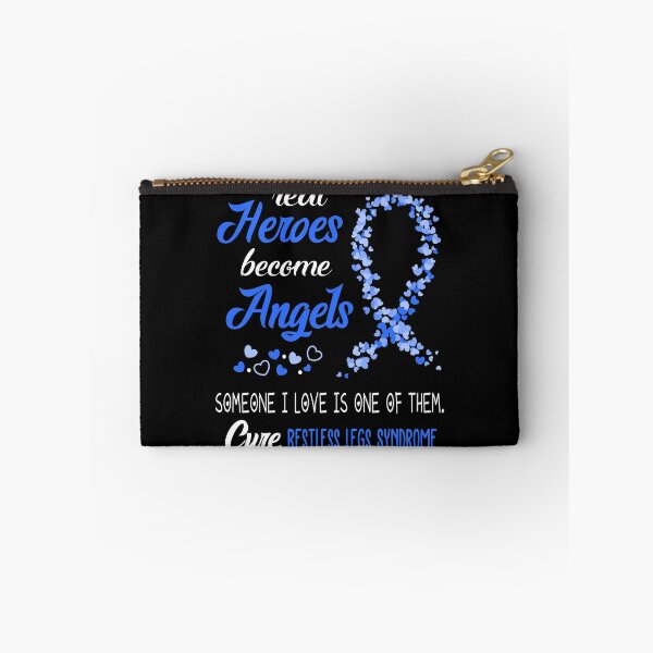 Item preview, Real Heroes become Angels Someone I love is one of them, Cure Restless Legs Syndrome designed and sold by KirstybShop.