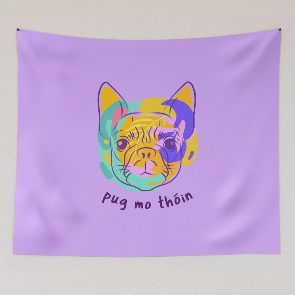 Item preview, Pug mo thóin - Póg mo thoin | Funny | Irish St. Patrick's Day | Irish language | Kiss my ass designed and sold by Creative  Tagging.