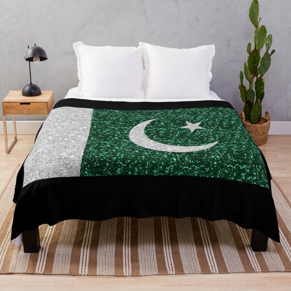 Item preview, Sparkly Pakistan Flag designed and sold by zanyz.