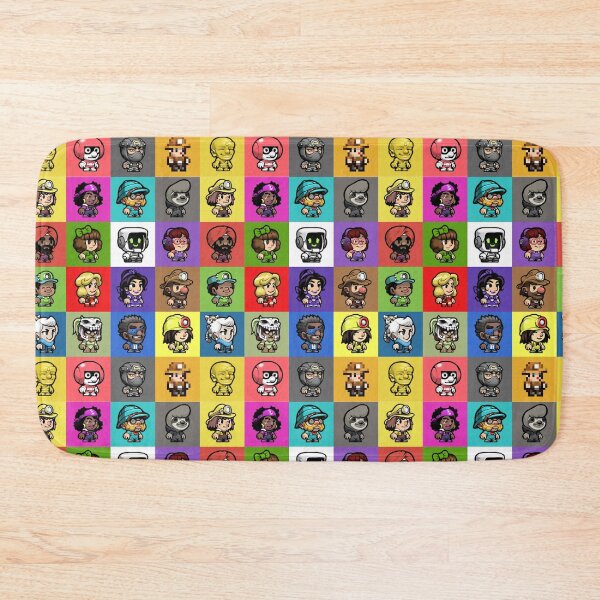 Item preview, Spelunky 2 Player Characters Pattern designed and sold by Blinded By The Light.