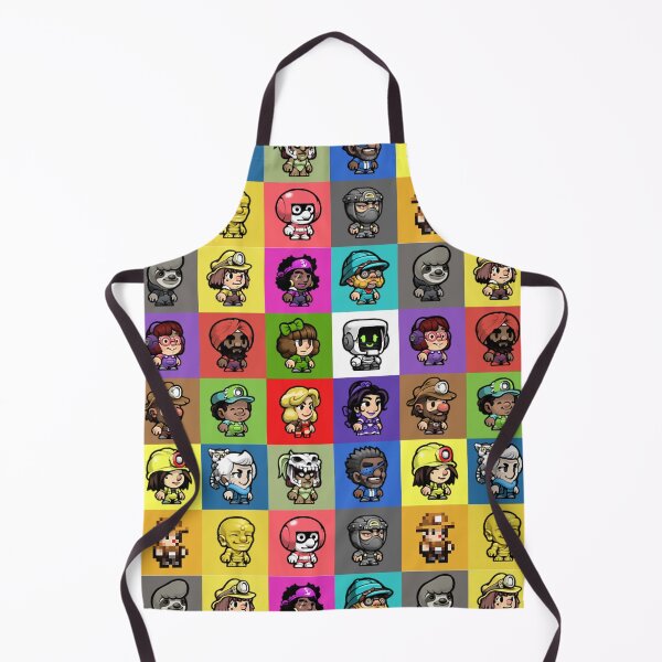 Item preview, Spelunky 2 Player Characters Pattern designed and sold by Blinded By The Light.