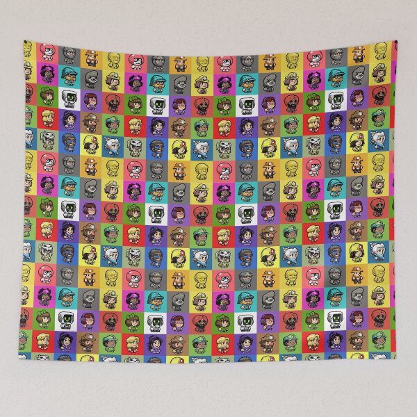 Item preview, Spelunky 2 Player Characters Pattern designed and sold by Blinded By The Light.