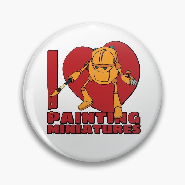 Item preview, Tabletop Mech Miniature Painting Graphic designed and sold by Huhnerdieb Apparel.