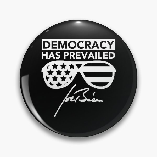 Item preview, Joe Biden - Democracy has Prevailed - Signature designed and sold by Thelittlelord.