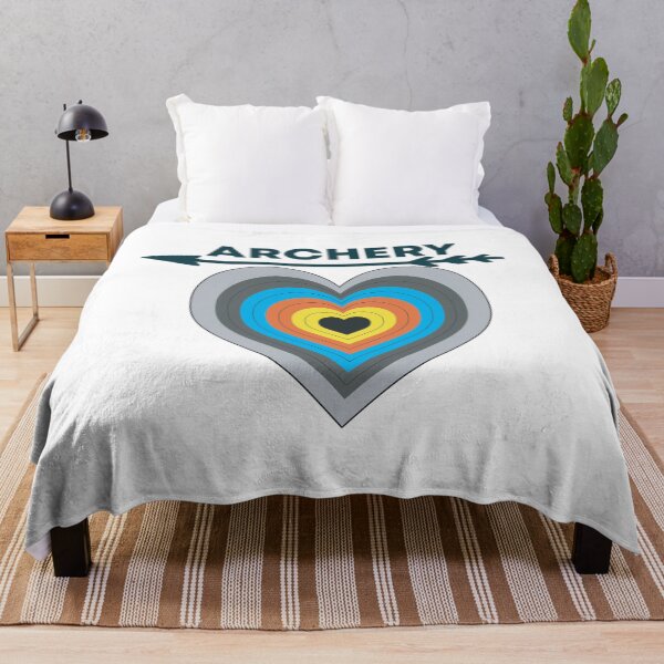 Item preview, I Love Archery - Retro Heart Archery Target - Lover Archery Gift designed and sold by Shop signer.