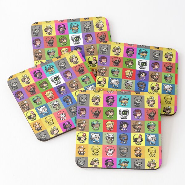 Item preview, Spelunky 2 Player Characters Pattern designed and sold by Blinded By The Light.