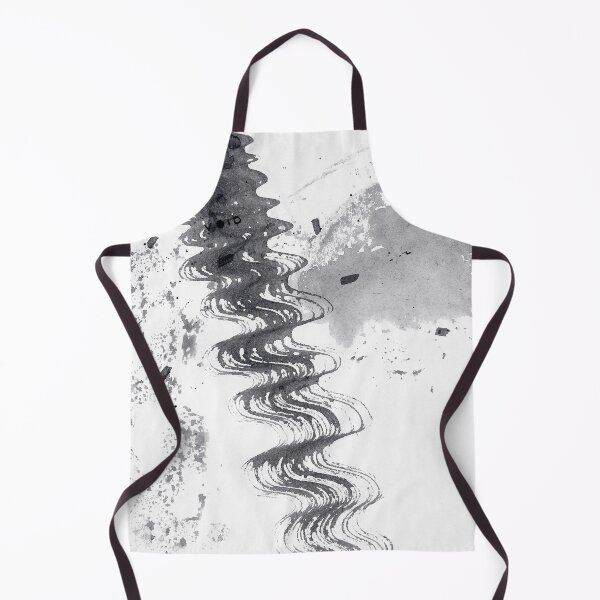 Item preview, ink explorations (027) - abstract black ink painting designed and sold by expl-rations.