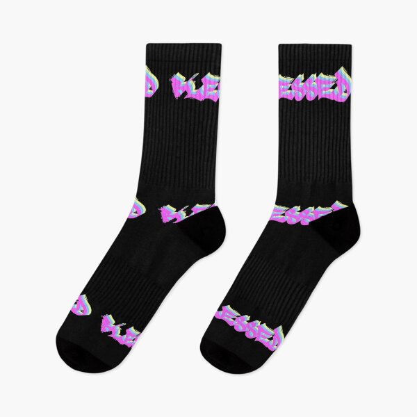 Item preview, Blessed Graffiti Text Multicolor 1 designed and sold by everything4eva.