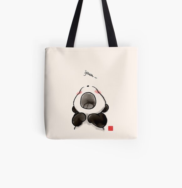 Yawn~ All Over Print Tote Bag