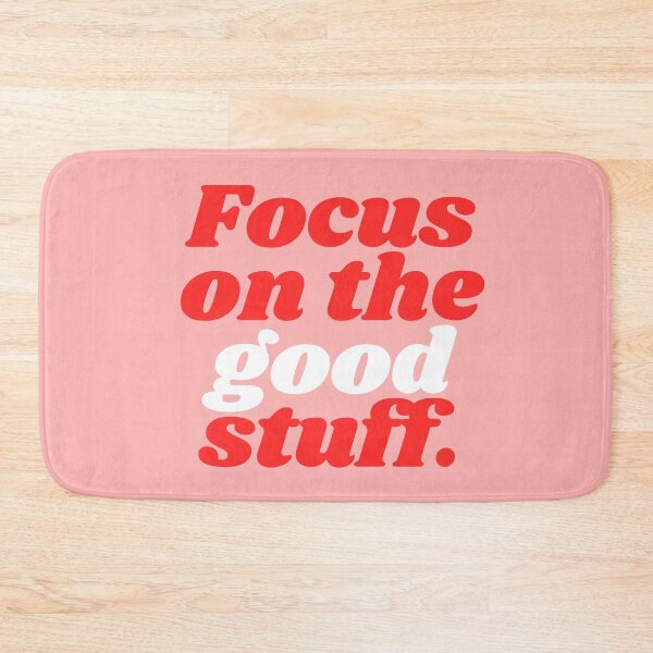 Item preview, Focus On The Good Stuff - Pink And Red designed and sold by KarolinaPaz.
