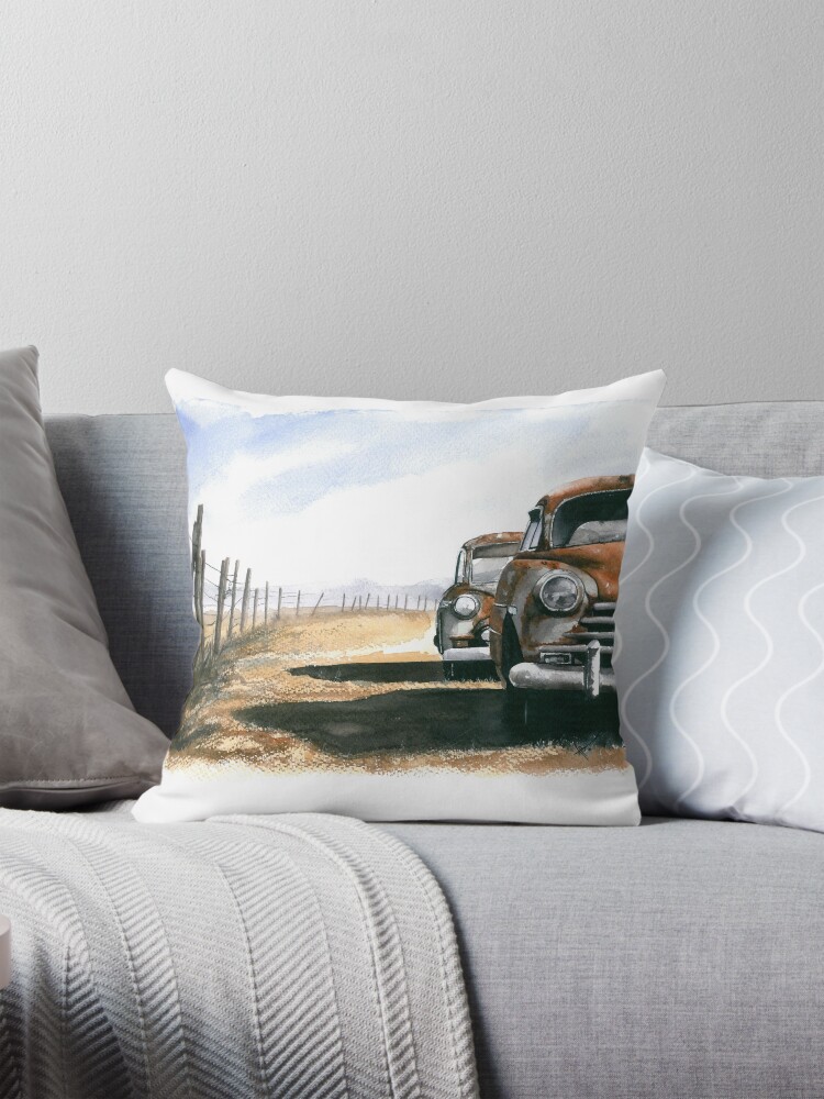 Item preview, Throw Pillow designed and sold by ABillingsArt.